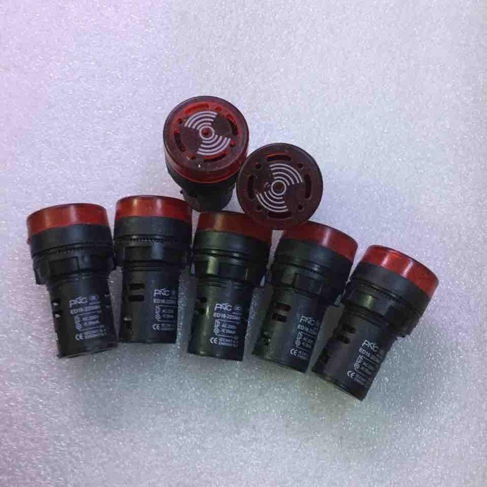 2 đèn báo có còi phi 22 -220 v