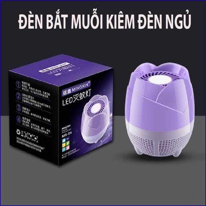 Đèn bắt muỗi - KIÊM ĐÈN NGỦ HÌNH HOA SEN