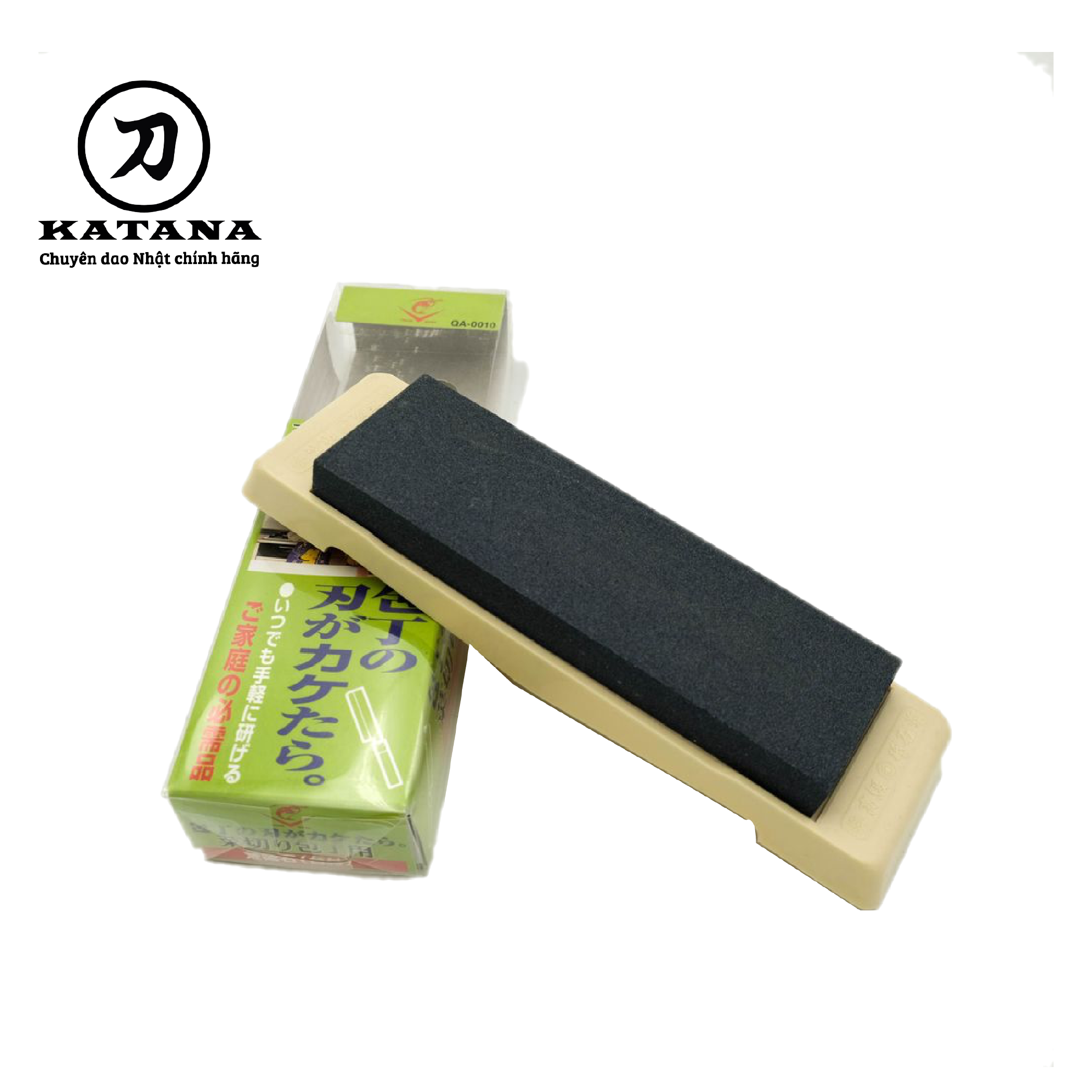 Đá mài thô Naniwa Nhật Bản #120 (có đế) - QA0010