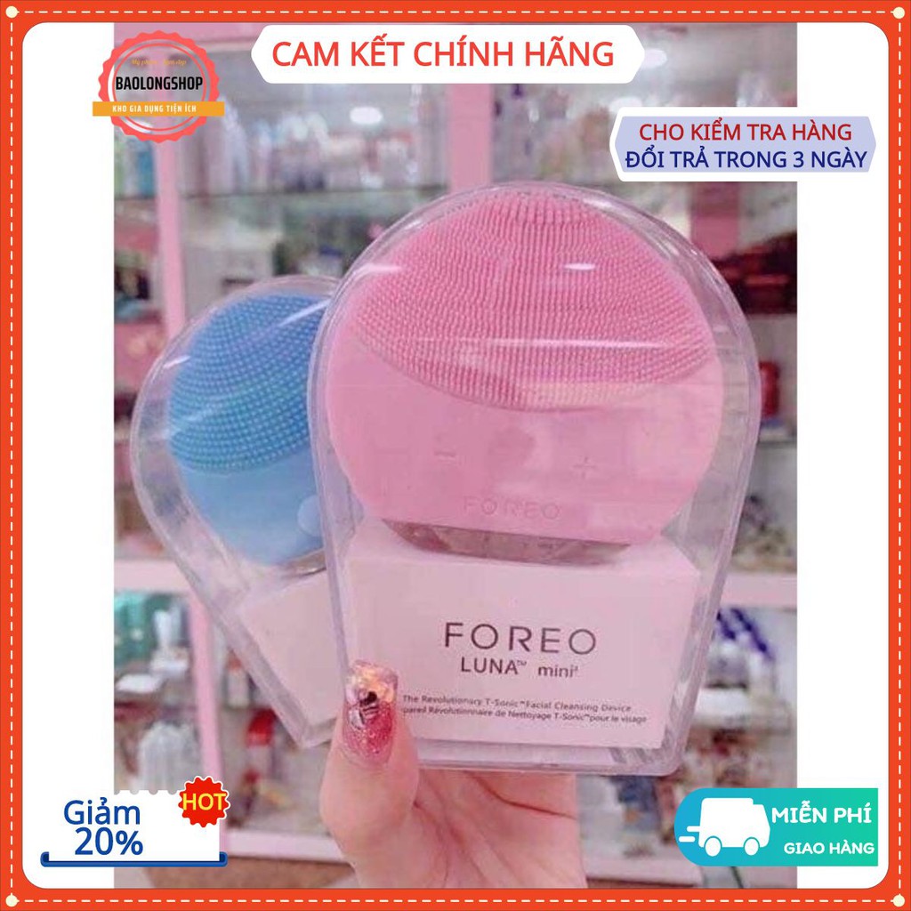 [HCM](FREESHIP 1 cái) Máy rửa mặt Forever Lina Mini - Chính hãng bản Full
