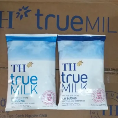 Combo 6 Gói Sữa TH True Milk 220ml