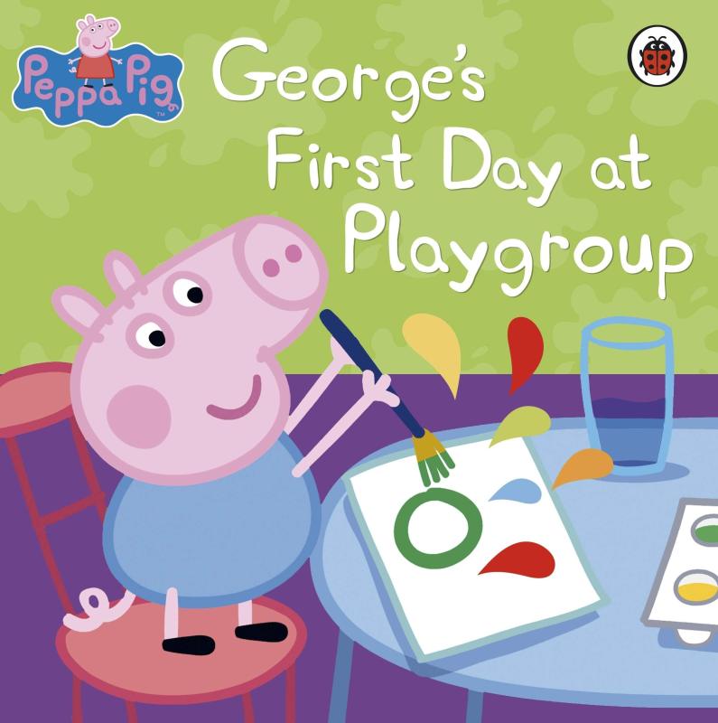 George’s First Day at Playgroup: Sticker Book - Peppa Pig (Paperback)