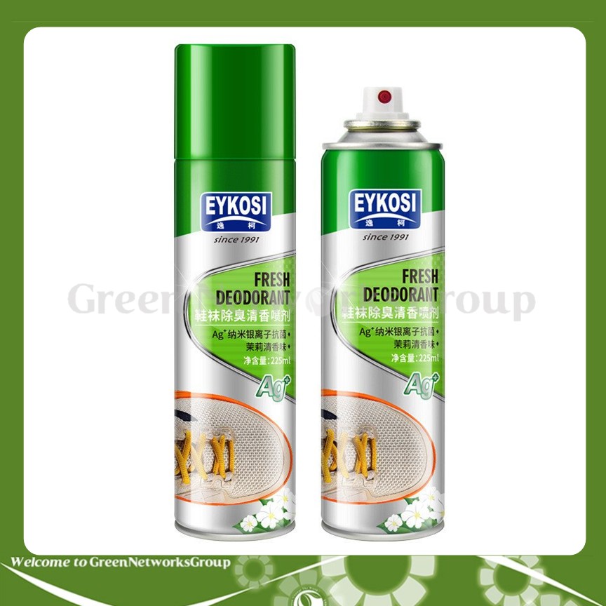 Chai xịt khử mùi giày eykosi tiện dụng greennetworks