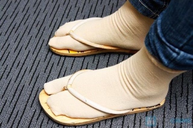 Combo 10 Đôi Tất Nữ GVG Xỏ Ngón Siêu Mềm Mịn
