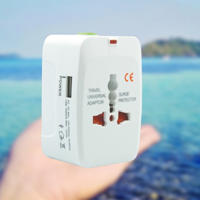 Ổ CẮM DU LỊCH TÍCH HỢP CỔNG USB TA3 MPE (TA3)