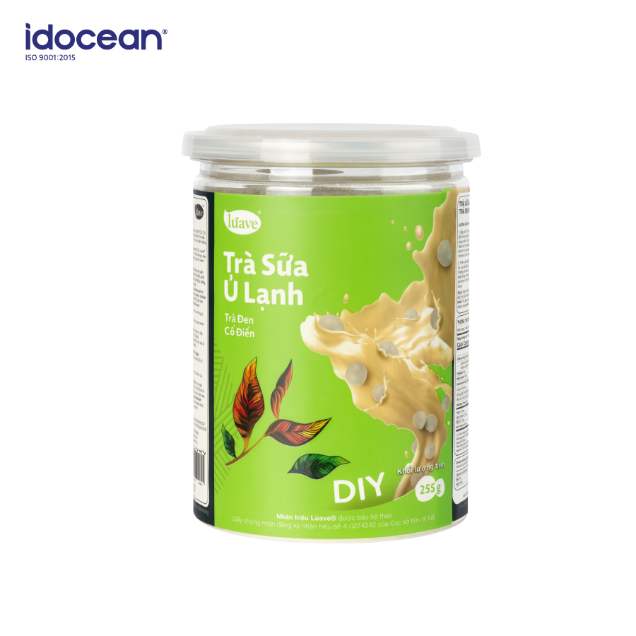 Trà sữa ủ lạnh- trà đen cổ điển - lúave - 255gr - trà sữa pha sẵn, set trà sữa