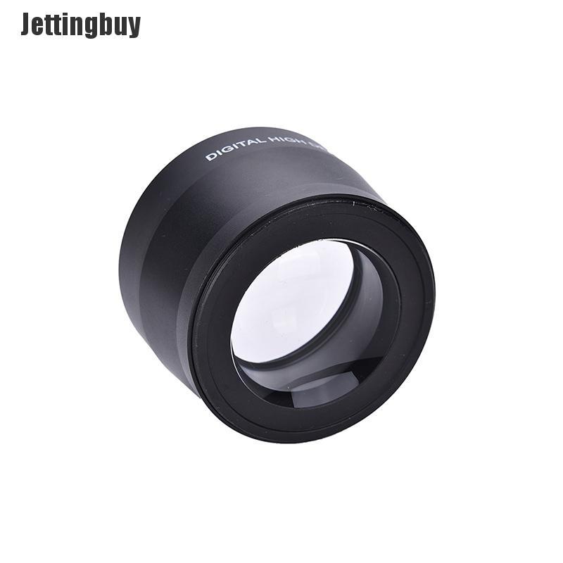 Jettingbuy Ống Kính Tele Chuyên Nghiệp 58Mm 2.0X + Vải Lau Cho Canon Nikon Sony Pentax