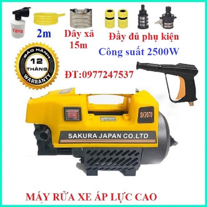 máy rửa xe Sakura
