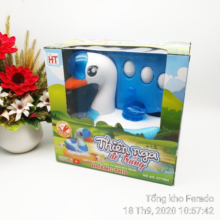 Đồ chơi Thiên Nga đẻ trứng có nhạc cho trẻ em