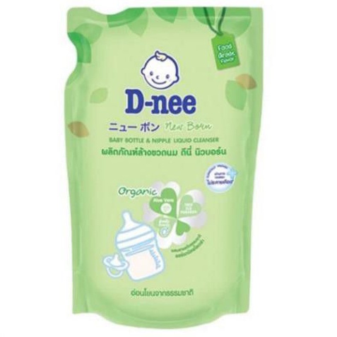 Nước Rửa Bình Sữa Dnee Organic 620ml