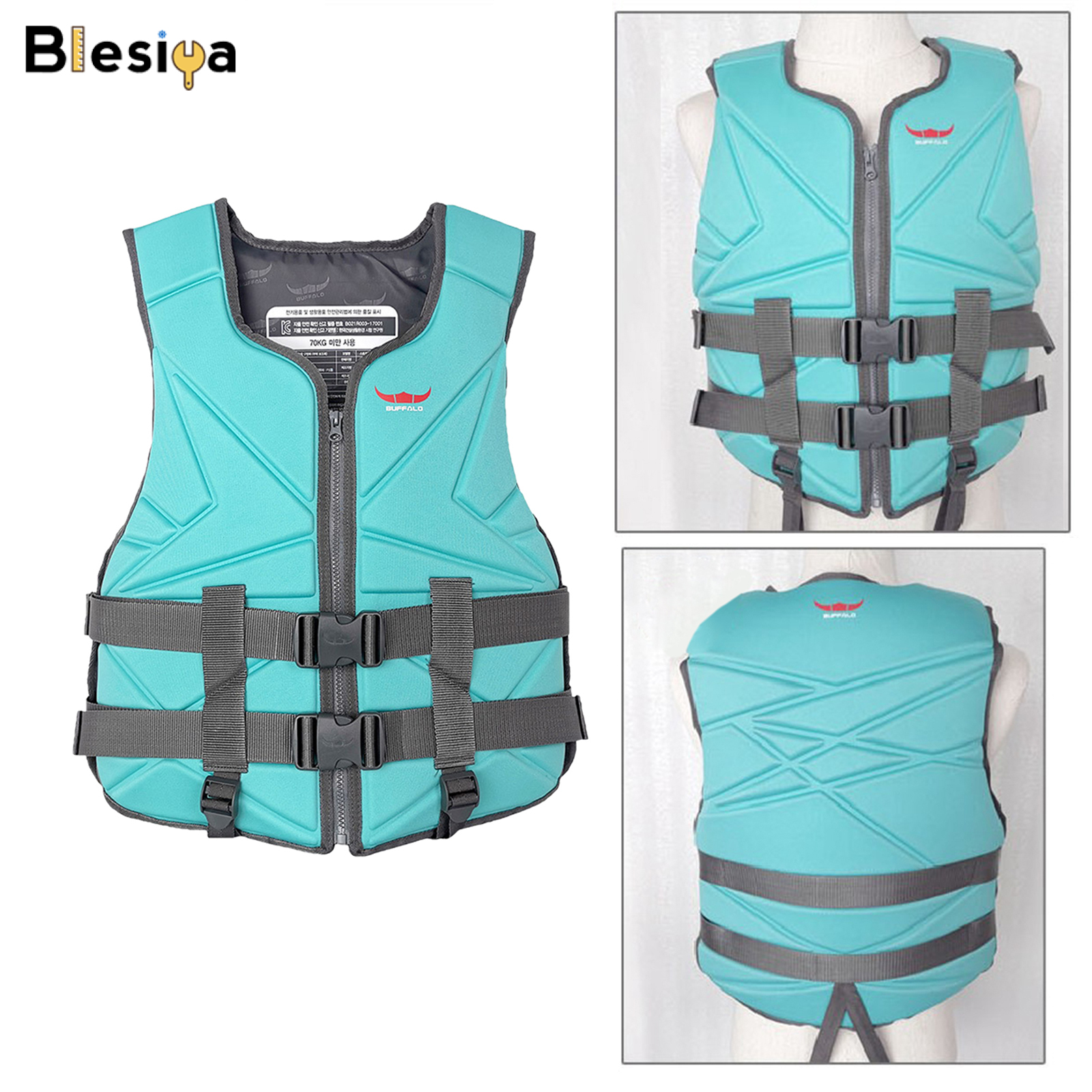 507Áo Phao Câu Cá Blesiya Neoprene Phao Trợ, Quần Áo Thiết Bị Nổi