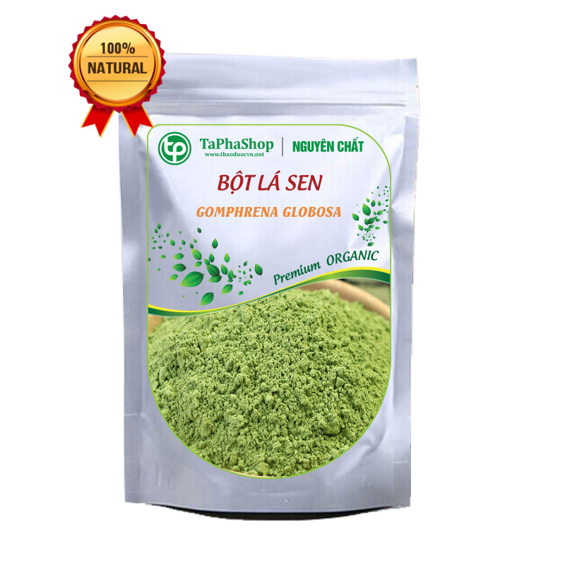 [HOT] Bột lá sen nguyên chất 100g - Thảo Dược Tấn Phát