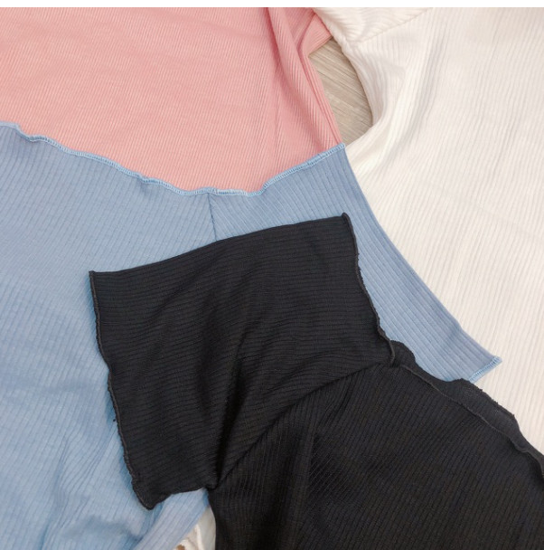 Áo croptop trễ vai tay ngắn A5102