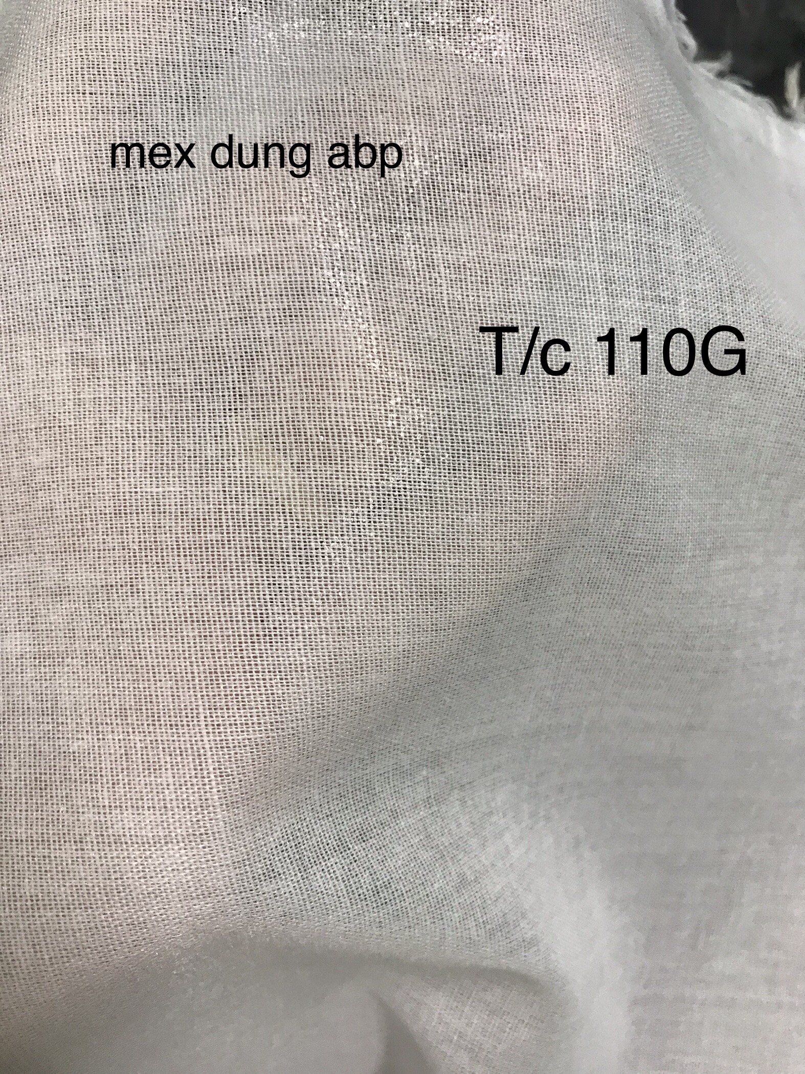 Keo vải T/C mềm (mex vải T/C , mếch vải T/C )