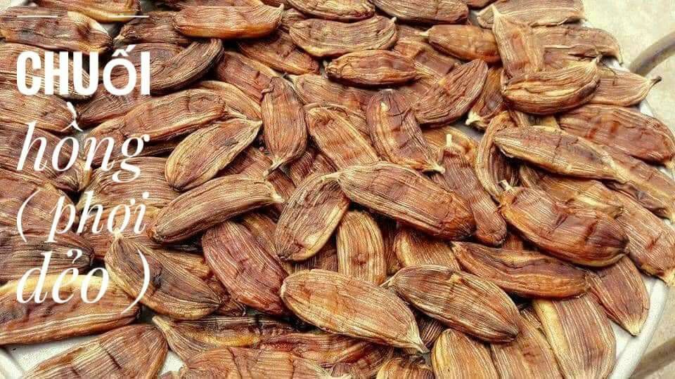 Chuối hồng sấy dẻo 500g