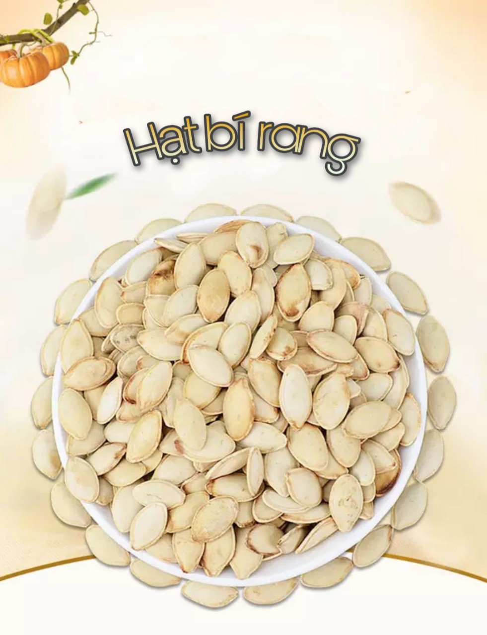 Hạt bí rang sẵn - Thức ăn cho hamster