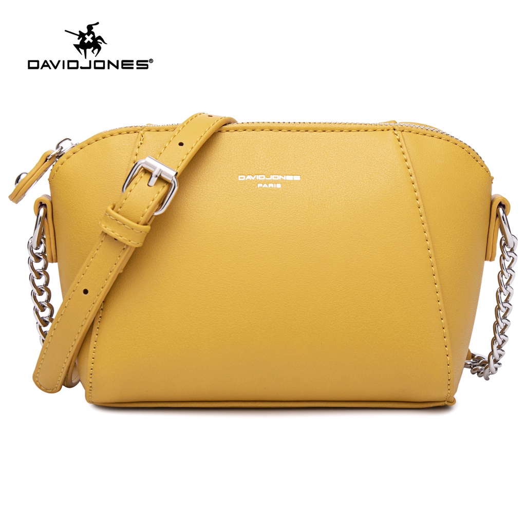 Túi xách David Jones Paris đeo chéo chất liệu da PU thời trang cho nữ