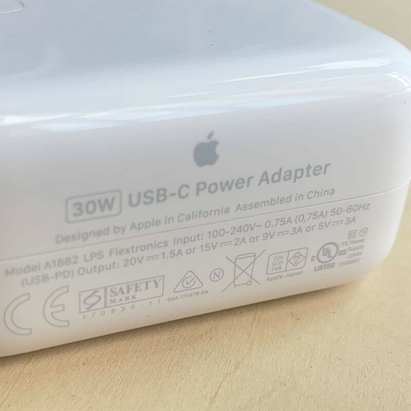 Sạc Adapter dành cho  MacBook Air 13" MacBook 12"( A1822  A1882)-30W- USB-C Type C