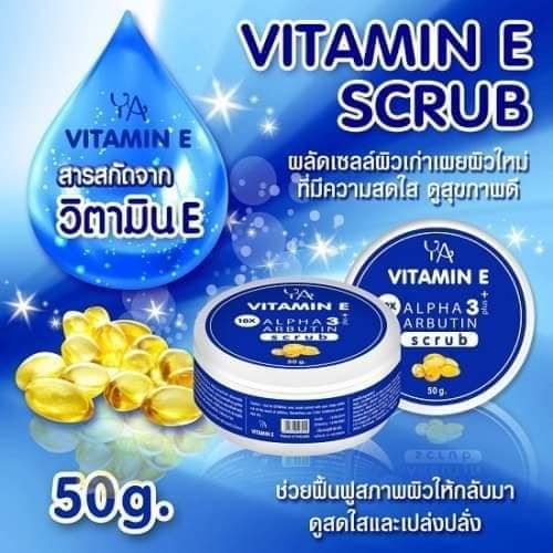Tẩy tế bào chết VITAMIN E 10X SCRUB Thái Lan cho mặt