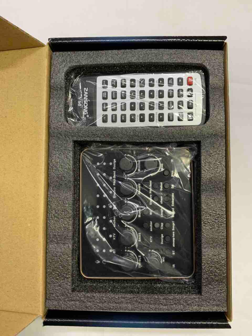 Soundcard V10 có bluetooth không cần dây lấy nhạc