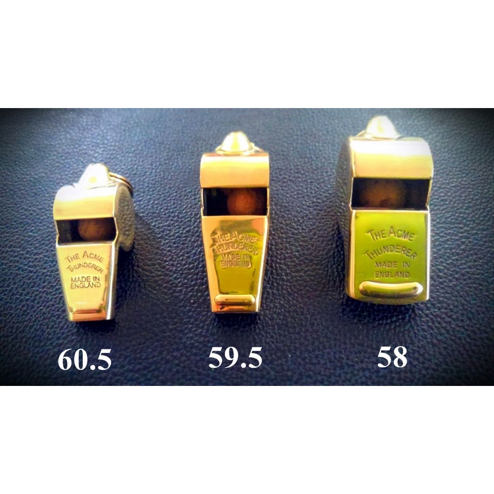 Còi Đồng Acme Thunderer Whistled (Polished Brass)