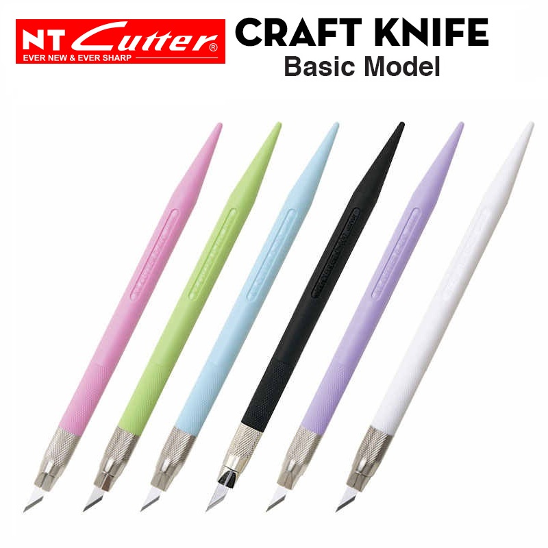 Dao thủ công NT cutter và 10 lưỡi dao thay thế