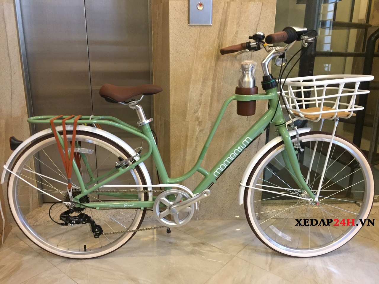 Xe đạp city GIANT INEED LATTE 2017 S (Kem)