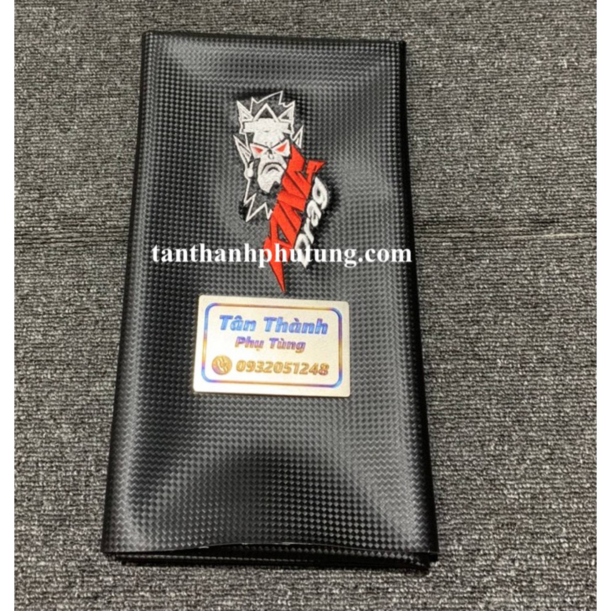 Da yên thái mẫu carbon thêu chữ king drag
