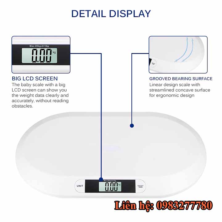 Cân điện tử cho bé sơ sinh BABY SCALE