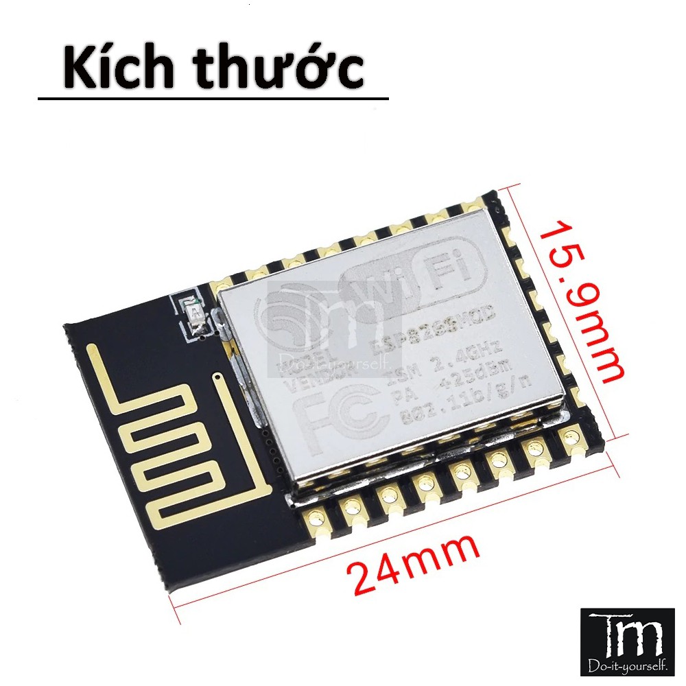 Modul ESP8266 -12E WIFI Cho Dự Án IOT