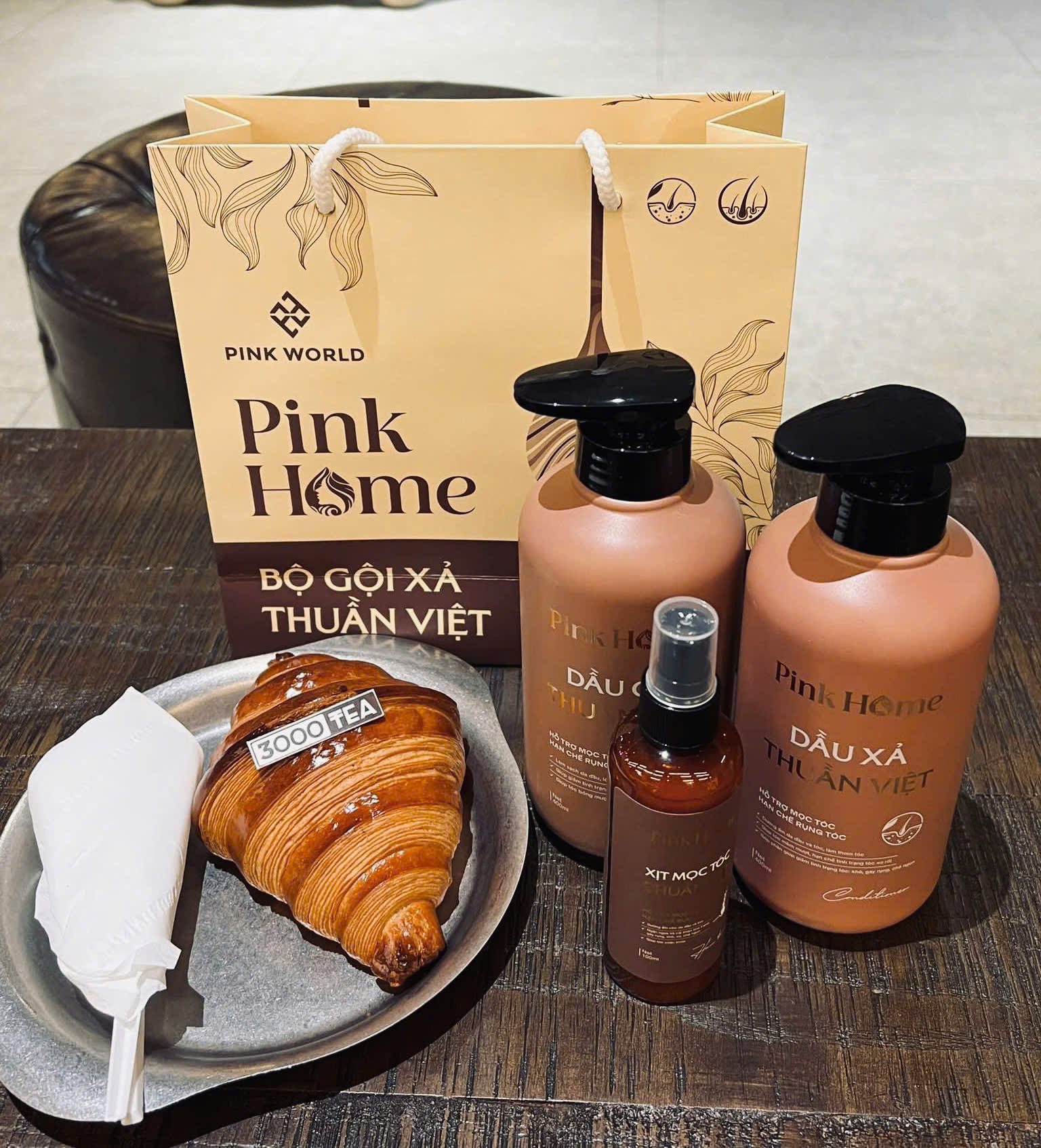 Dầu Gội Thuần Việt Pink Home
