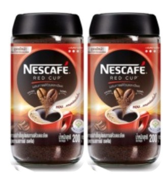Combo 2 chai Cà phê Nescafé Red Cup (200g)  Thái Lan - Nestle