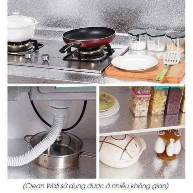 [GIA DỤNG MAI ANH] CUỘN GIẤY BẠC DÁN BẾP 60CM X 3M
