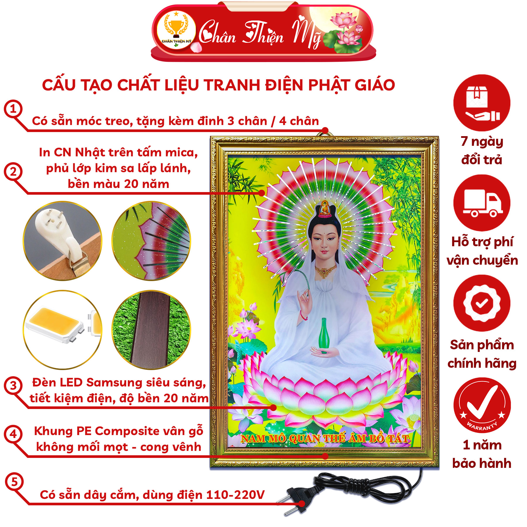 [ Tuyển sỉ ] Tranh điện Phật A Di Đà
