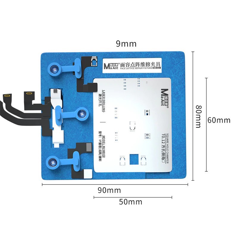 [Chính hãng] Đế kẹp sửa Face ID MaAnt kèm vỉ đổ chân