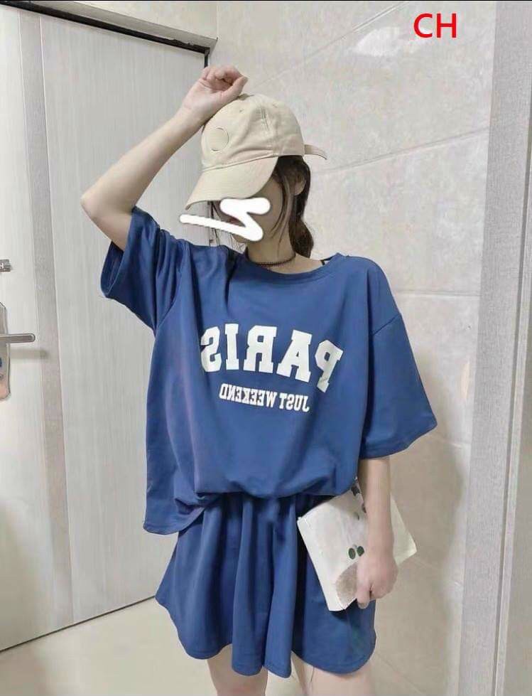 (SIÊU HÓT) BỘ ĐỒ NỮ ÁO PHÔNG DÁNG THỤNG VÀ QUẦN SOOC SIÊU CÁ TÍNH