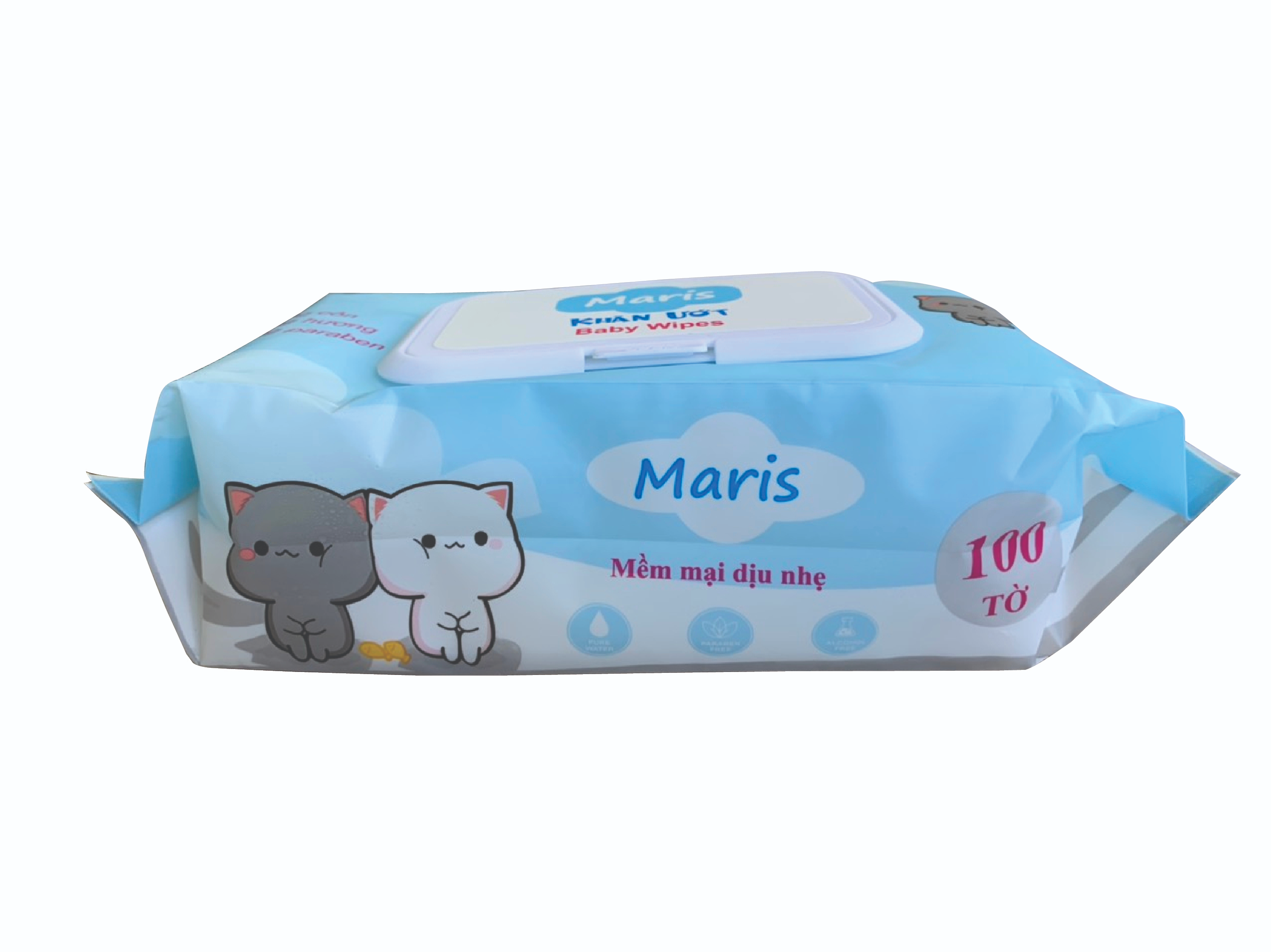 KHĂN ƯỚT MARIS BABY 100 TỜ
