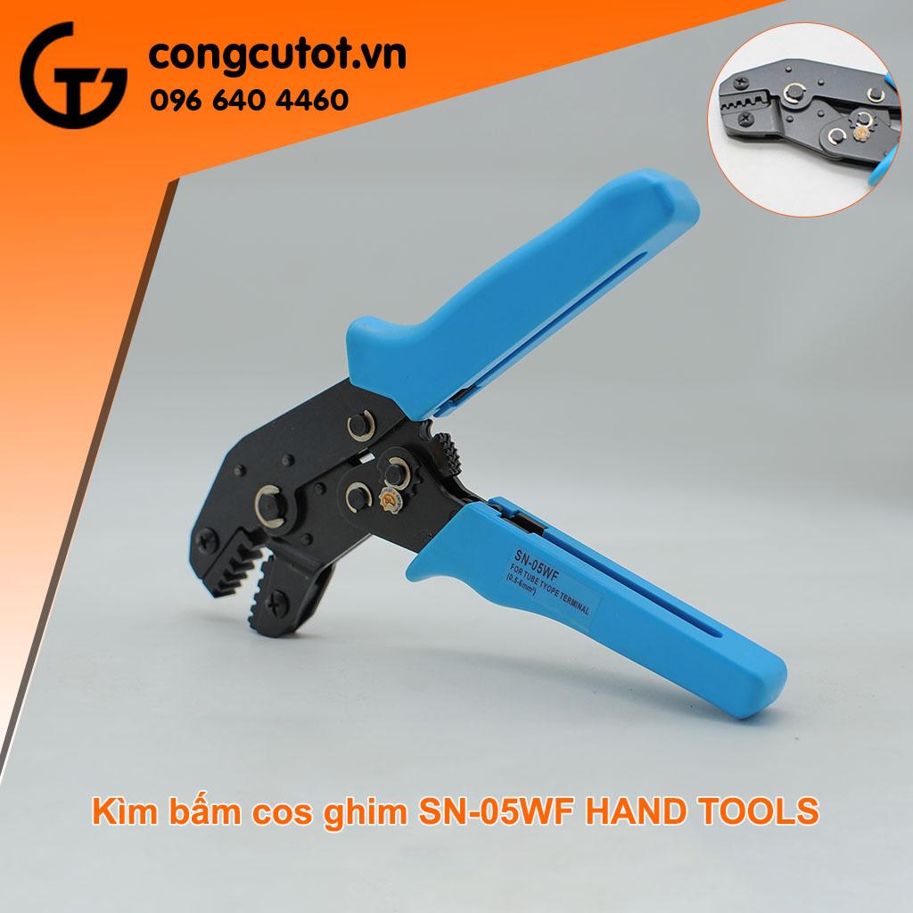 Kìm bấm Cos ghim SN-05WF 0.5-6 mm²