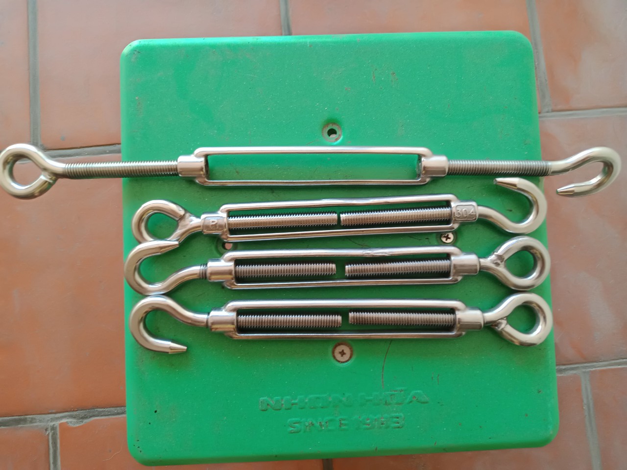 130k / 2cTăng đơ Inox 304 cho dây cáp 8-12 ly