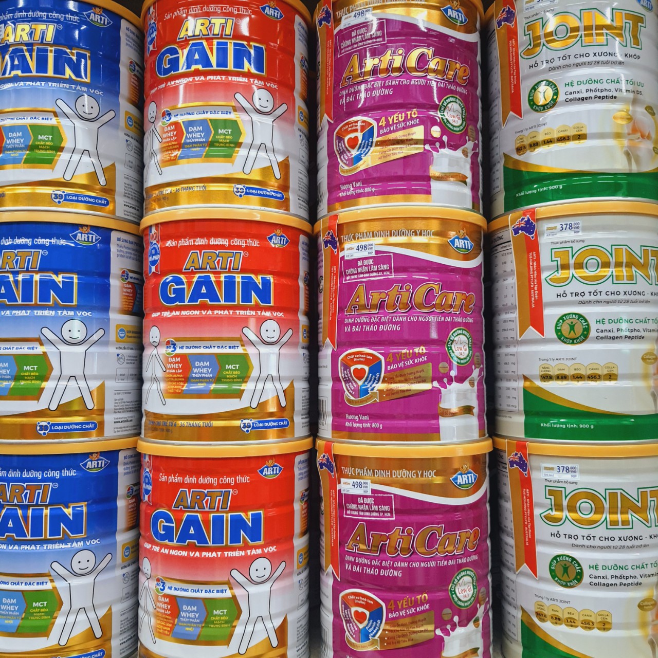 Sữa Bột ARTICARE Dành cho người tiểu đường 900gr