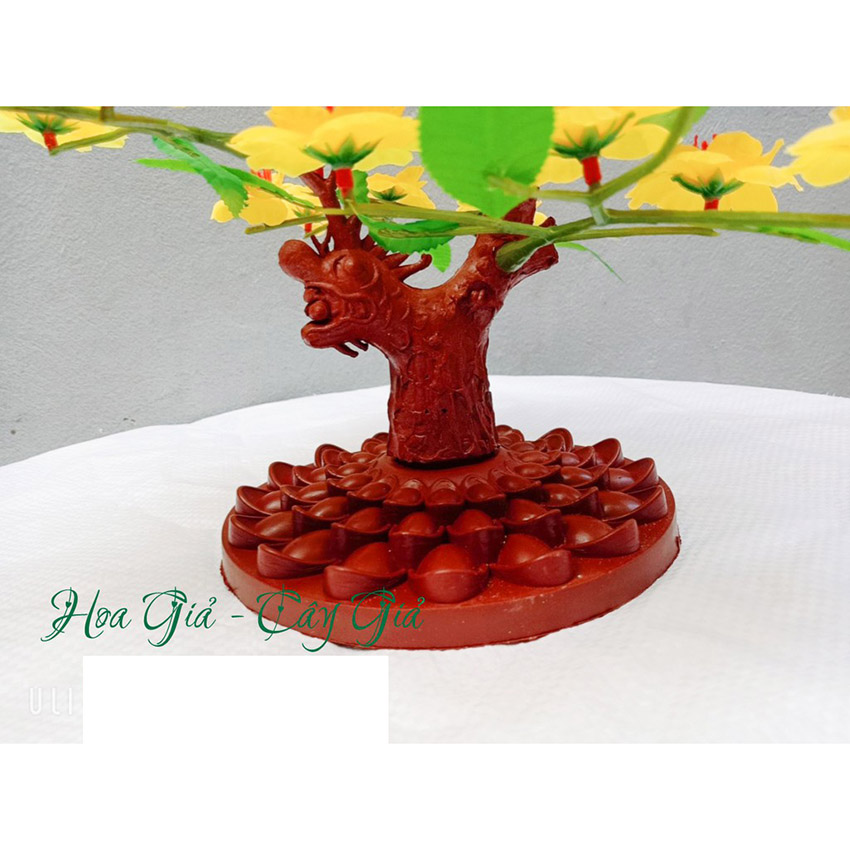 Cây mai trang trí - Hoa giả cao cấp