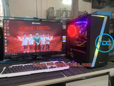 [Trả góp 0%]Bộ máy tính chơi Game CAO CẤP linh kiện công nghệ mới 22nm intel CHIP thế hệ gen4 Màn hình 22 inch Full HD Ram 8G Vga rời cực mạnh ổ điện tử SSD (Đầy đủ CPU Màn hình bàn phím chuột led giả cơ USB wifi tự động kết nối mạng)