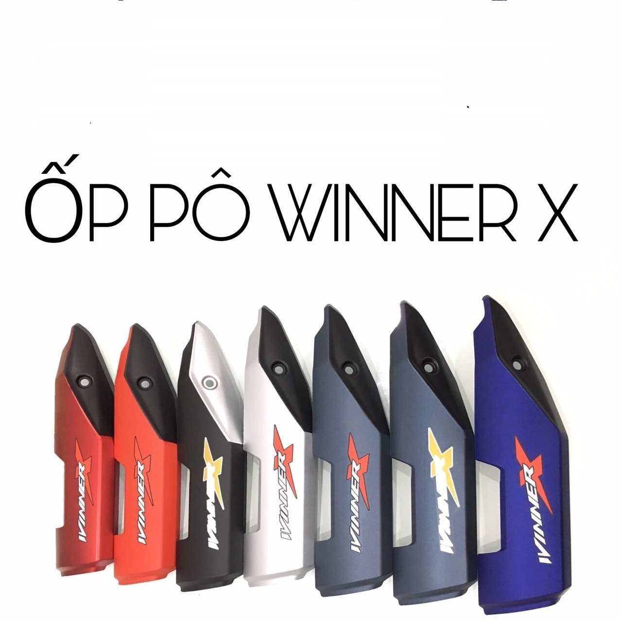 [HCM]ỐP PÔ WINNER X SƠN NHÁM NHIỀU MÀU