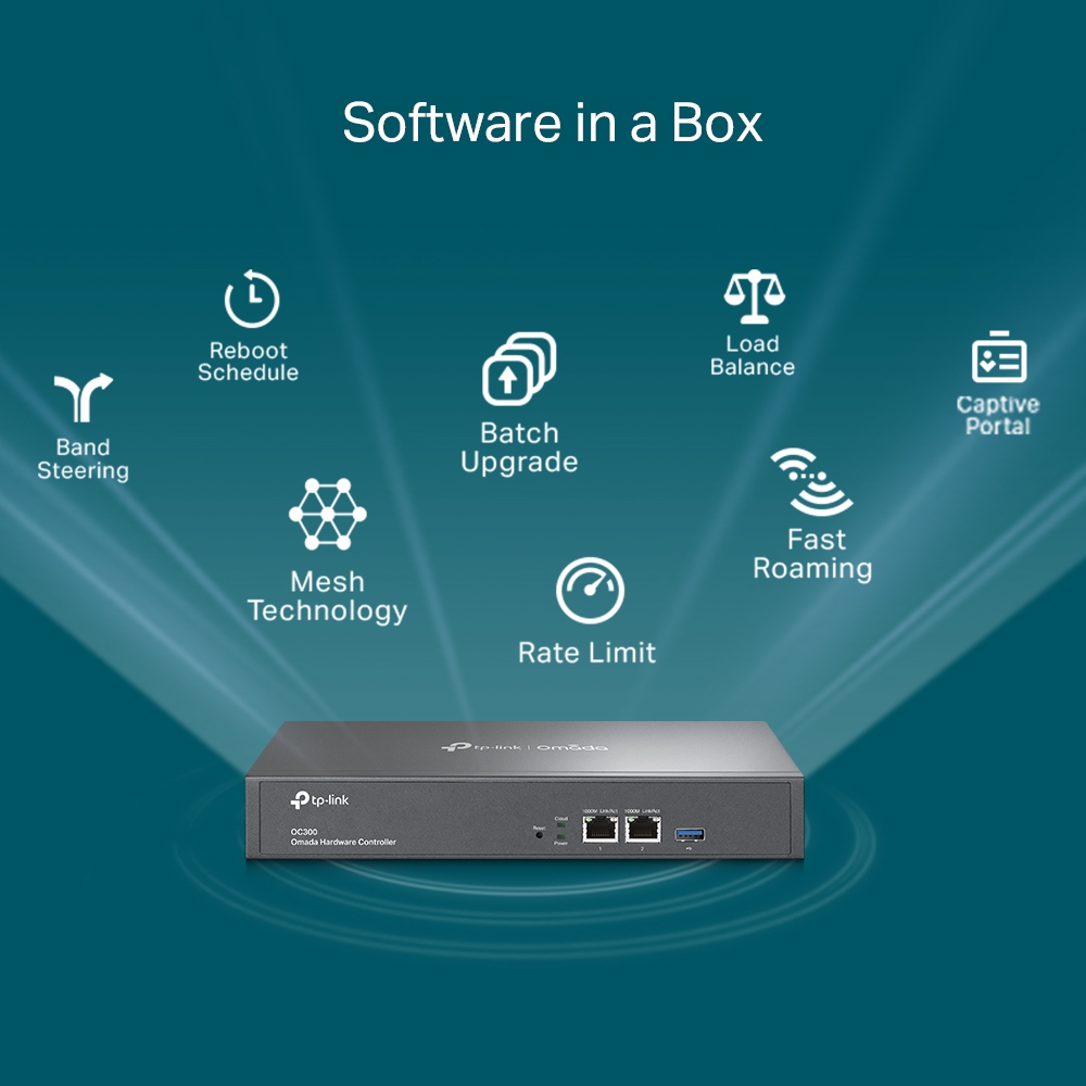Thiết Bị Quản Lý Tập Trung Omada Hardware Controller TP-Link OC300