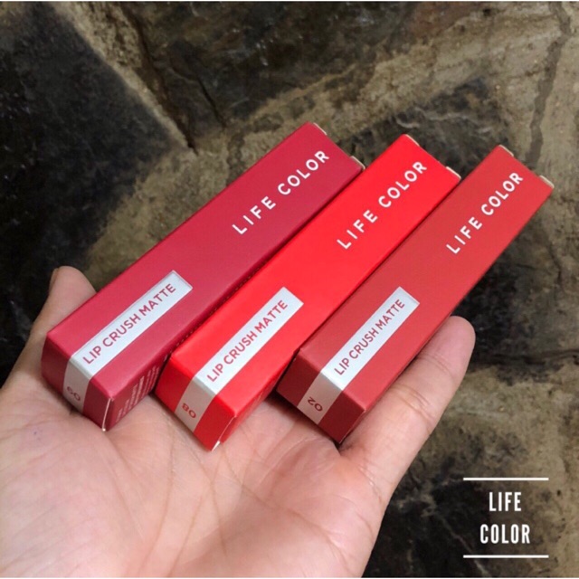 [HCM]Son kem lì It’s Skin Life Color Lip Crush Matte cam kết hàng đúng mô tả chất lượng đảm bảo an toàn đến sức khỏe người sử dụng đa dạng mẫu mã màu sắc kích cỡ