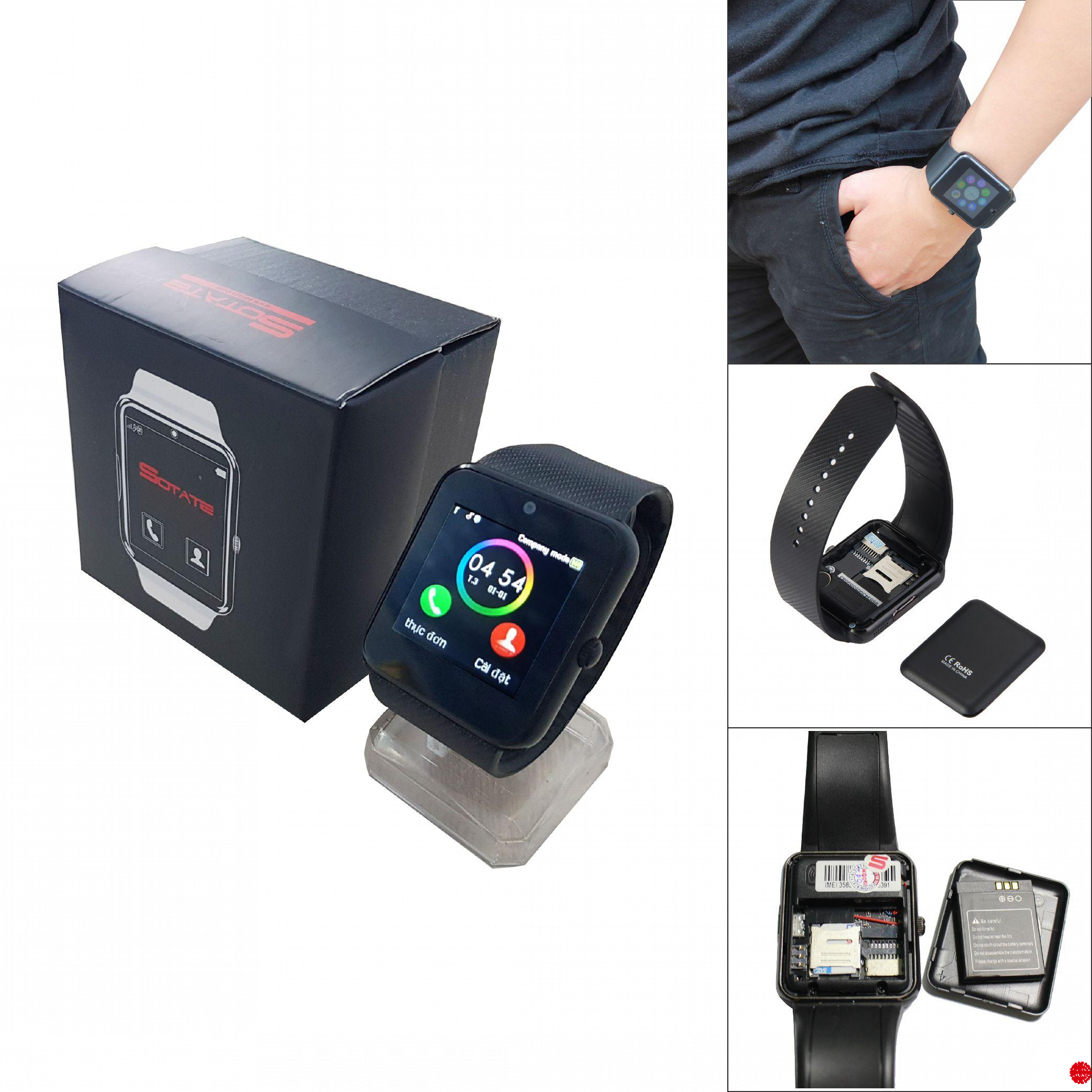 [Sale Sập Sàn] Đồng hồ thông minh SmartWatch GT08 (Đen)