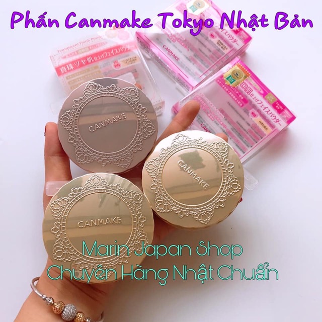 (Đủ bill, mua hàng) Phấn phủ Canmake Tokyo siêu mịn Nhật Bản
