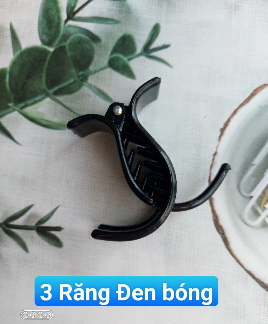 [HCM] SET 2 cái Kẹp tóc càng cua 3 Răng - 5 Răng nhiều màu