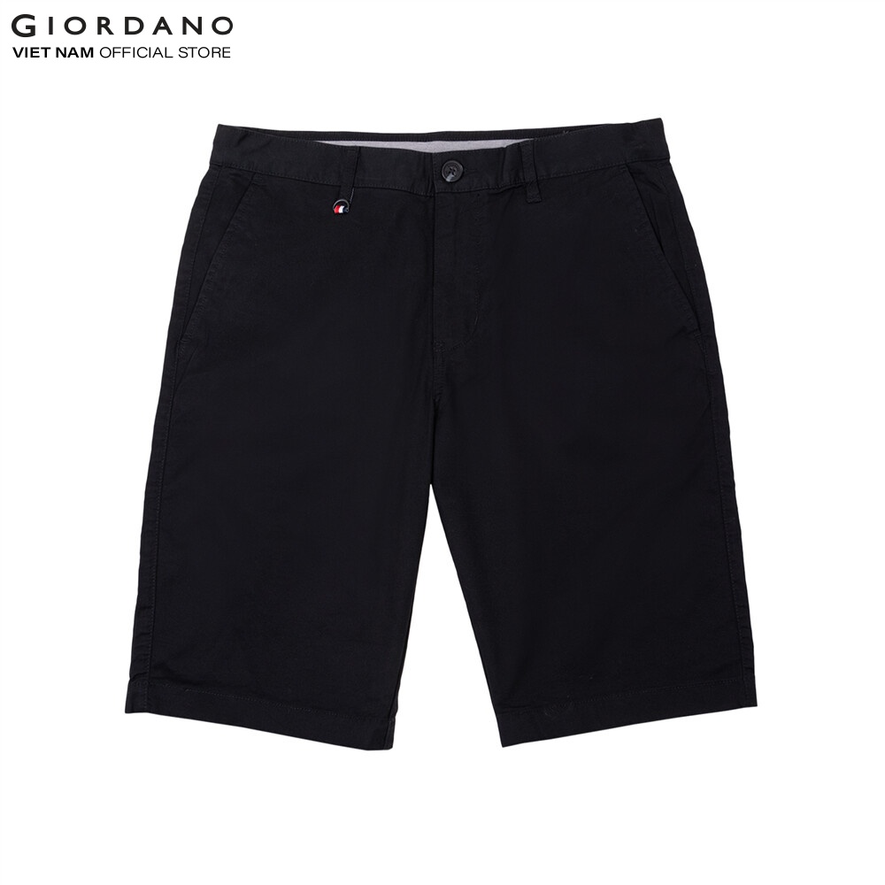 GIORDANO Quần Shorts Khaki Nam 01103202