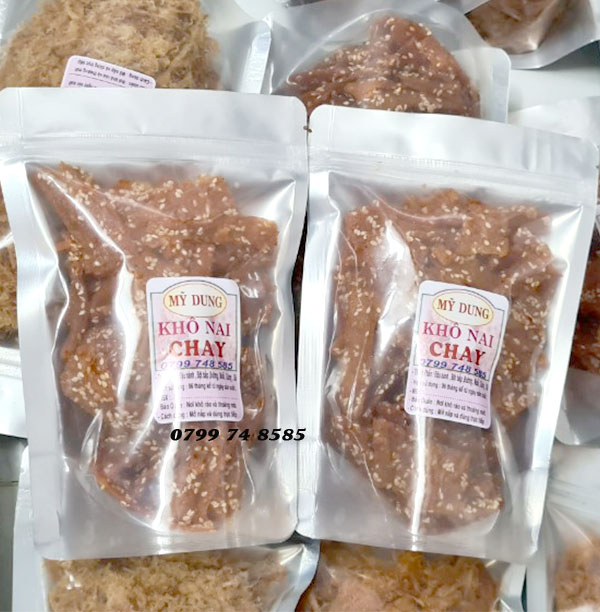KHÔ NAI CHAY 200GR NHÀ LÀM